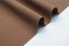 Kaffeefarbener Polyester/Spandex-Twill-Stoff für Damenoberteil und Uniform HLP222006